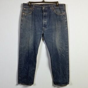 VGT Levi's 501xx Jeans Men's Fit 38x30  (44x32) Button Fly Made USA 2002 Y2K